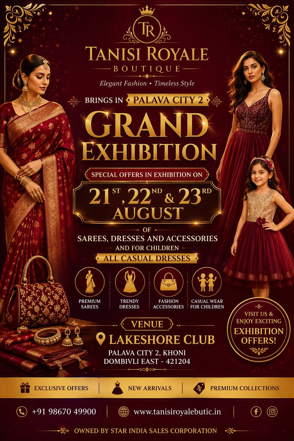 Tanisi Royale Boutique Grand Exhibition